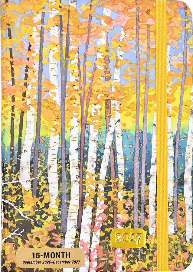 2027 Peter Pauper  16-month Agenda | Aspen Forest