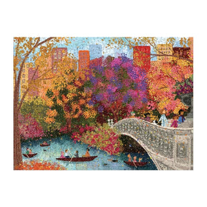 Galison 1000 Piece Puzzle | Autumn On The Bow Bridge