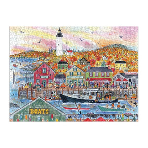 Galison 1000 Piece Puzzle | Autumn By The Sea