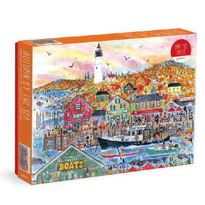 Galison 1000 Piece Puzzle | Autumn By The Sea