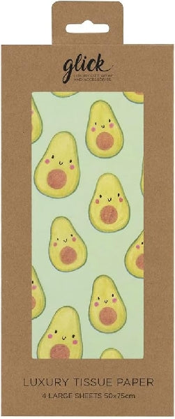 Awesome Avocado Tissue Paper