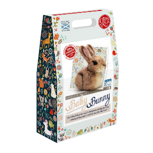 The Crafty Kit Co.DIY Needle Felting Kit | Baby Bunny