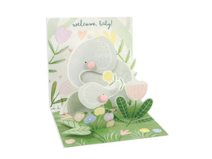 Baby Elephant Pop-Up Card