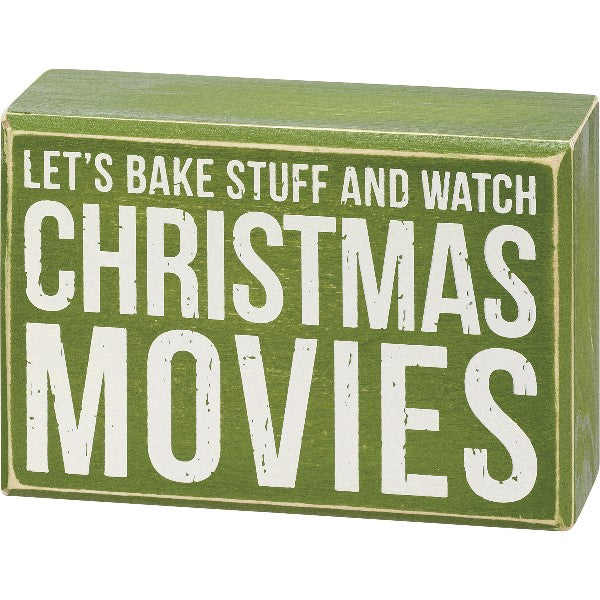 Wooden Sign & Sock Set | Bake Stuff