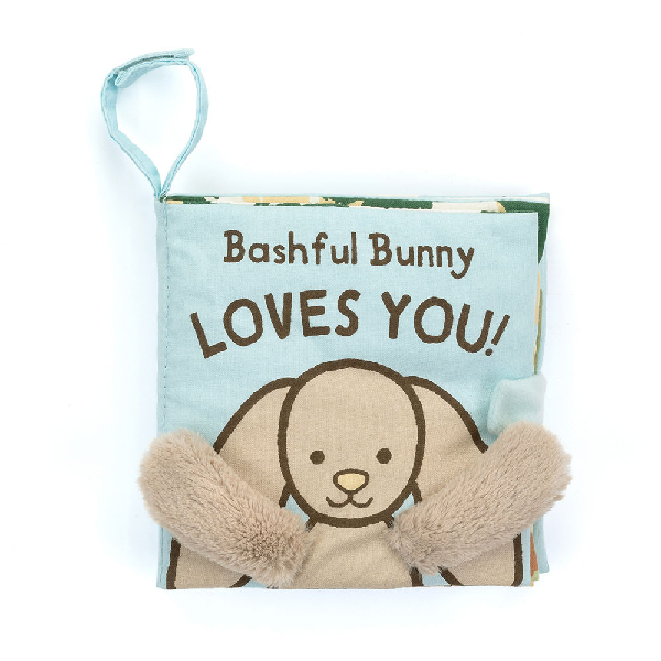 Jellycat Soft Activity Book | Bashful Bunny Loves You