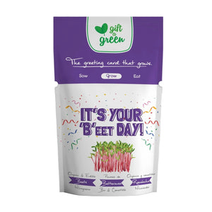 Giftagreen B'eet Day Birthday Grow Card