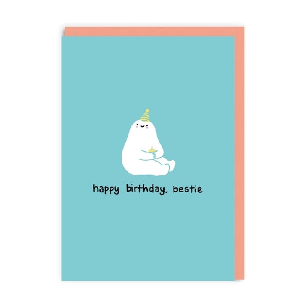 Bestie Birthday Card