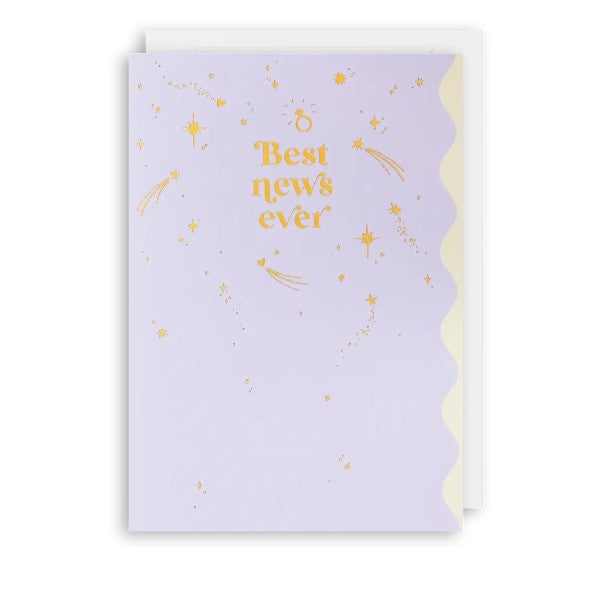 Best News Ever Engagement Card