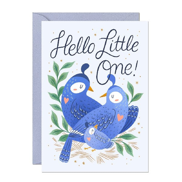 Hello Little One Baby Card