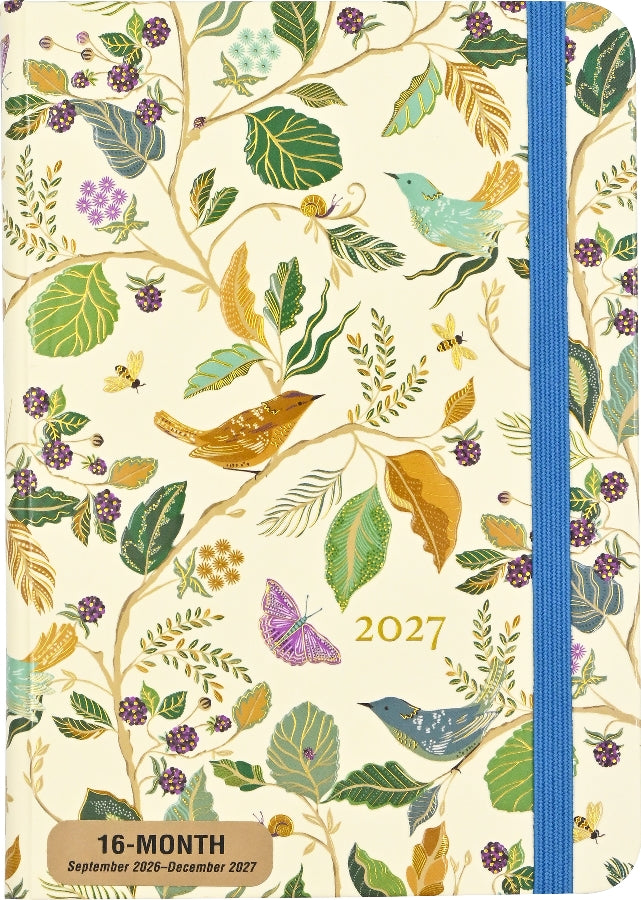 2027 Peter Pauper 16-month Agenda | Birds & Berries