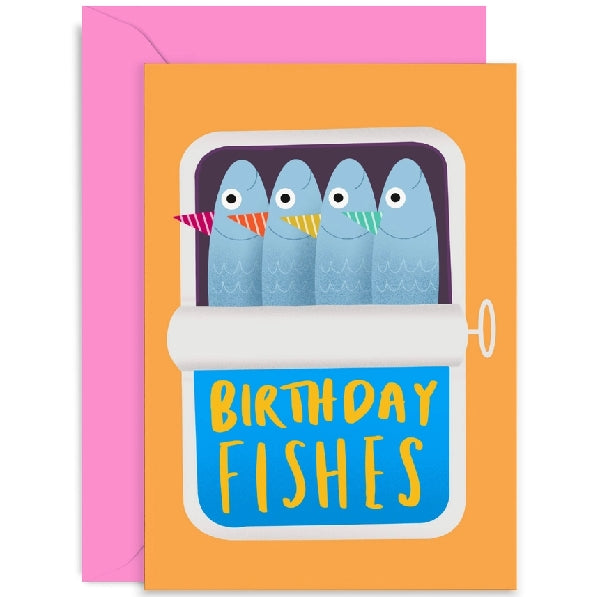 Birthday Fishes Birthday Card
