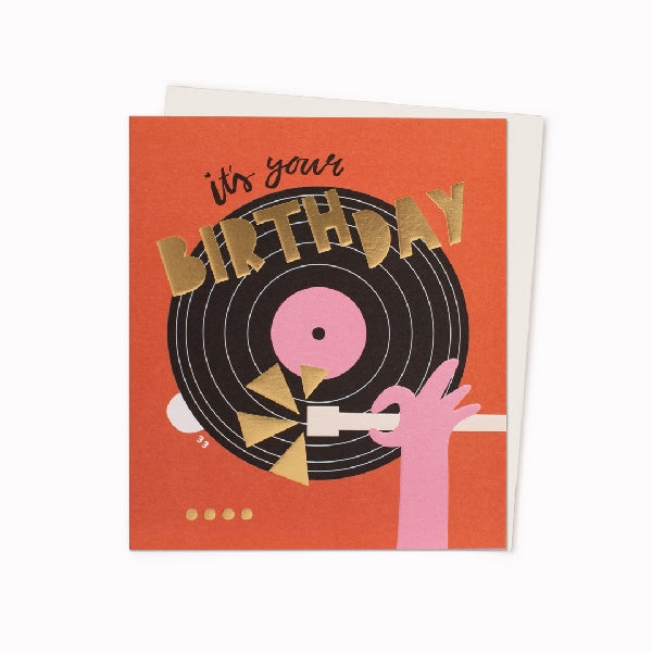 Birthday Grooves Birthday Card