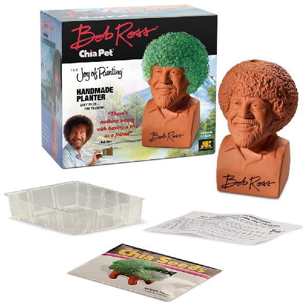 Bob Ross Chia Pet