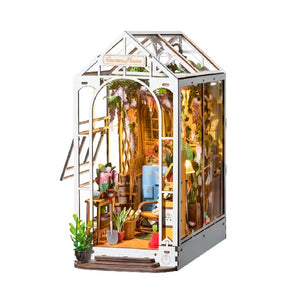 DIY Miniature Book Nook Kit | Garden House