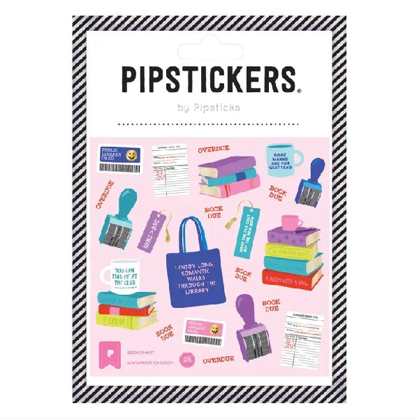 Pipsticks Stickers | Book Smart