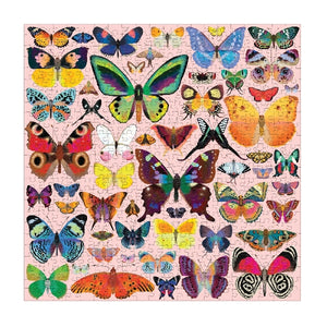 Mudpuppy 500 Piece Puzzle | Brillilant Butterflies
