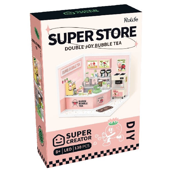 DIY Super Creator Miniature Kit | Double Joy Bubble Tea