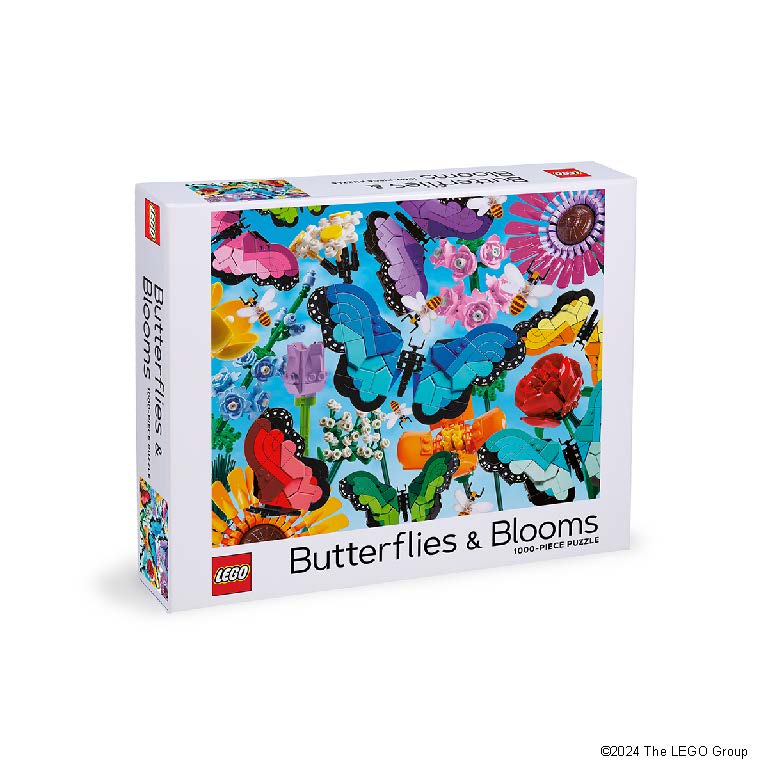 Chronicle 1000 Piece Puzzle | Butterflies And Blooms