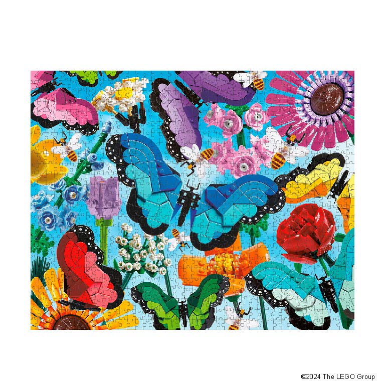 Chronicle 1000 Piece Puzzle | Butterflies And Blooms