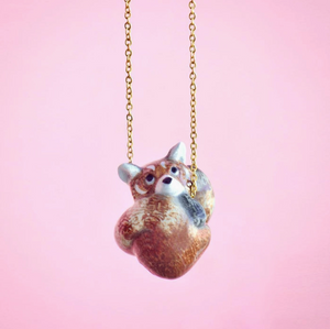 Camp Hollow Necklace | Red Panda