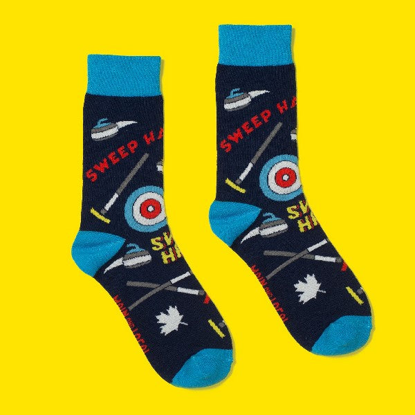 Canadian Curling Socks