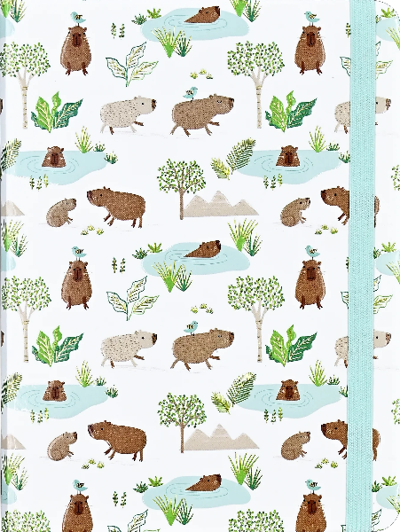 The Capybara Life Mid-Size Journal