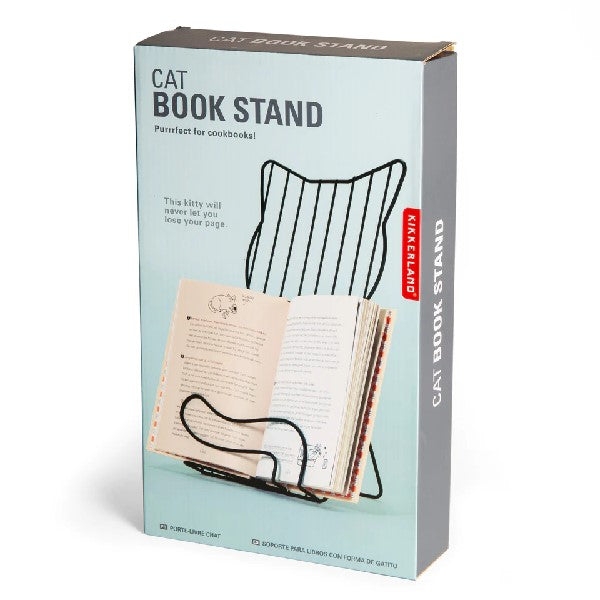 Metal Cat Book Stand