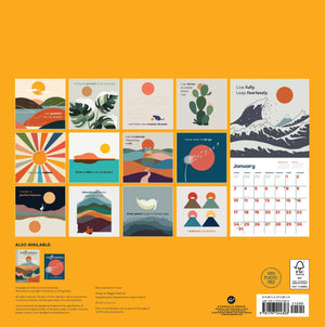 2027 Catffirmations Monthly Wall Calendar