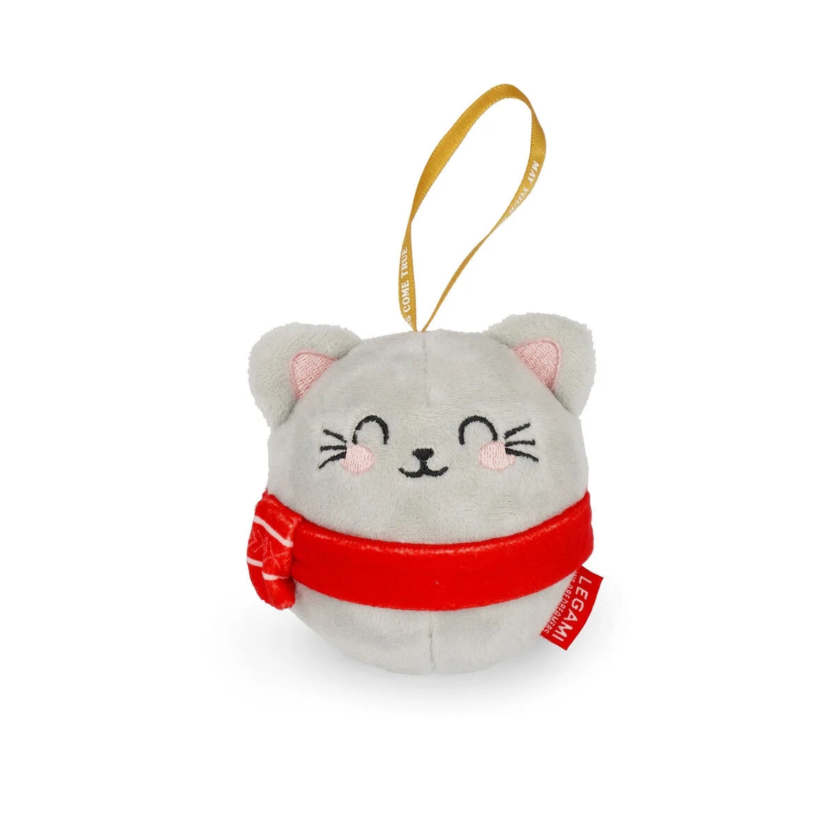 Christmas Kitty Plush Ornament