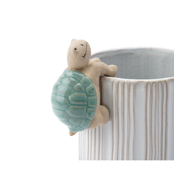 Ceramic Turtle Plant Pot Hanger