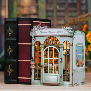 DIY Miniature Book Nook Kit | Champs-Elysees Florist