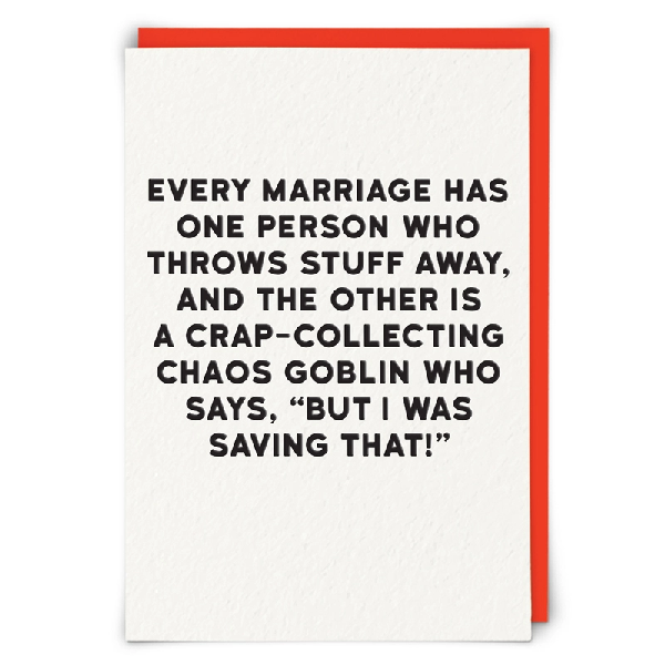 Chaos Goblin Blank Humour Card