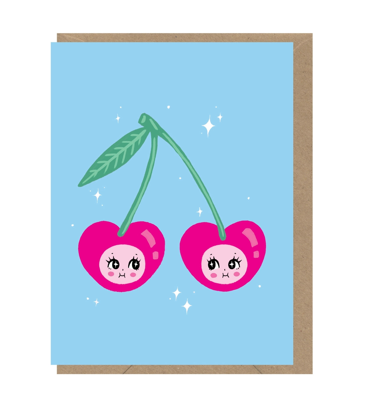 Cherries Love Card