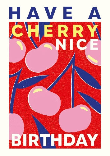 Cherry Nice Birthday Card