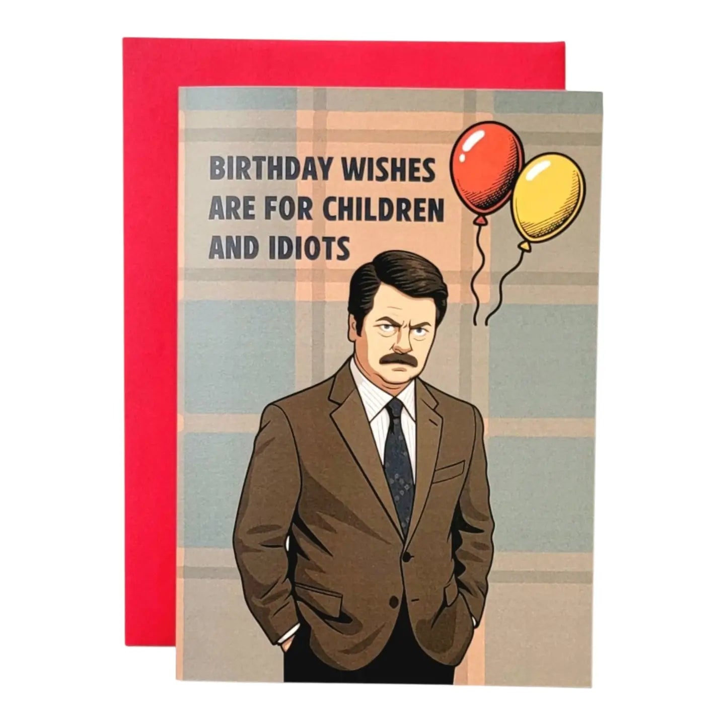 Birthday Wishes For Idiots Birthday Card
