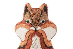 Kiriki Press Embroidery Kit | Chipmunk