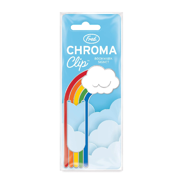 Fred & Friends Bookmark | Chroma Clip Rainbow