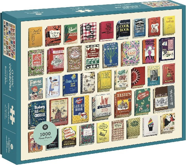 Princeton Architectural Press 1000 Piece Puzzle | Classic Cookbooks