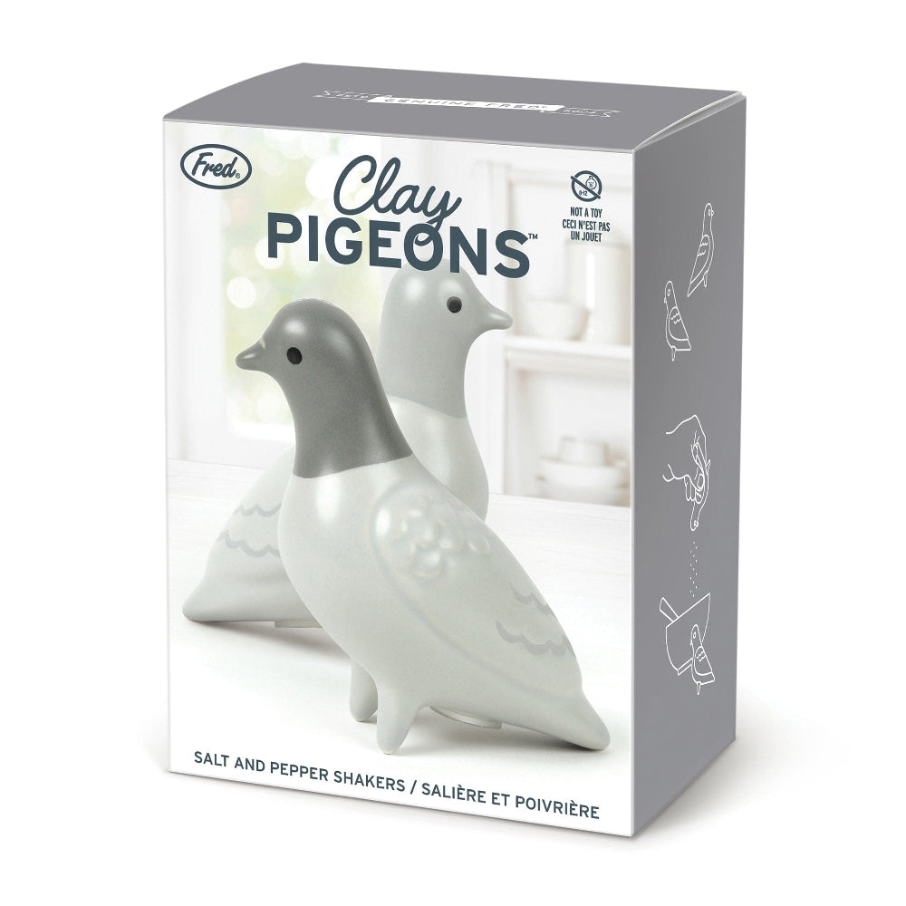 Clay Pigeons Salt & Pepper Shakers Set