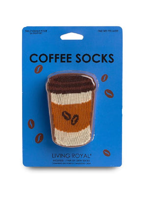 Living Royal 3D Socks | Coffee
