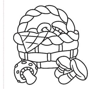 Color Me Cozy Colouring Book