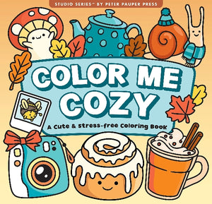 Color Me Cozy Colouring Book