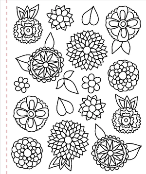 Colour Me Calm Large Print Colouring Book