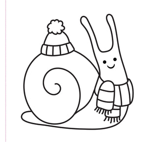 Colour Me Cozy Colouring Book