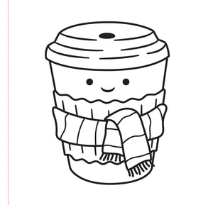 Colour Me Cozy Colouring Book