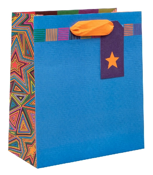 Medium Colour Hub Blue Gift Bag