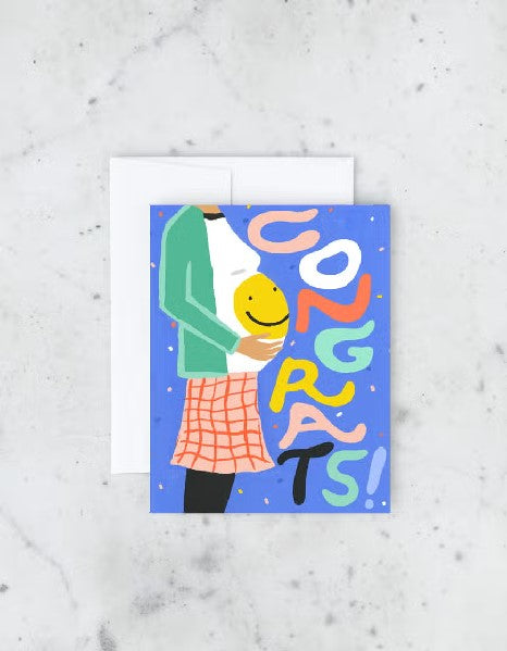 Congrats Belly Pregnancy Card
