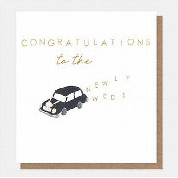 To The Newlyweds Wedding Card
