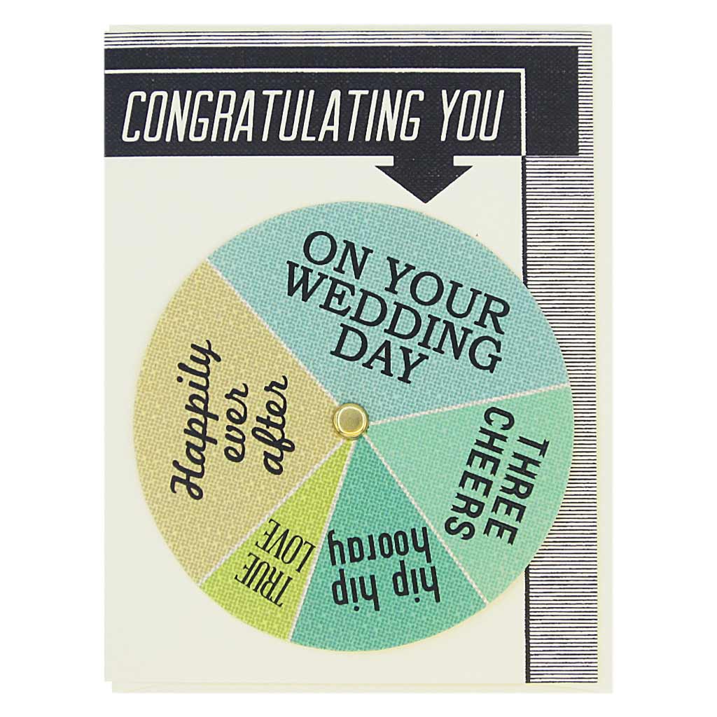 Congratulating You Wedding Card