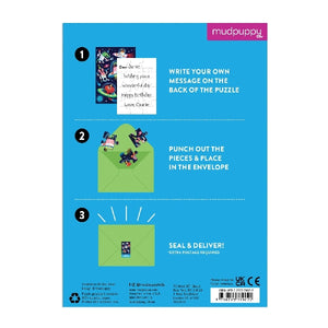 Cosmic Party Puzzle Card